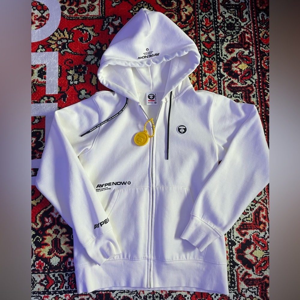 BAPE A Bathing Ape AAPE Full Zip Hoodie S